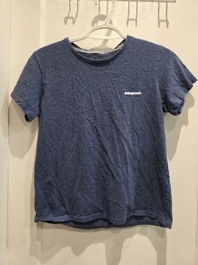 Patagonia Navy Logo Tee